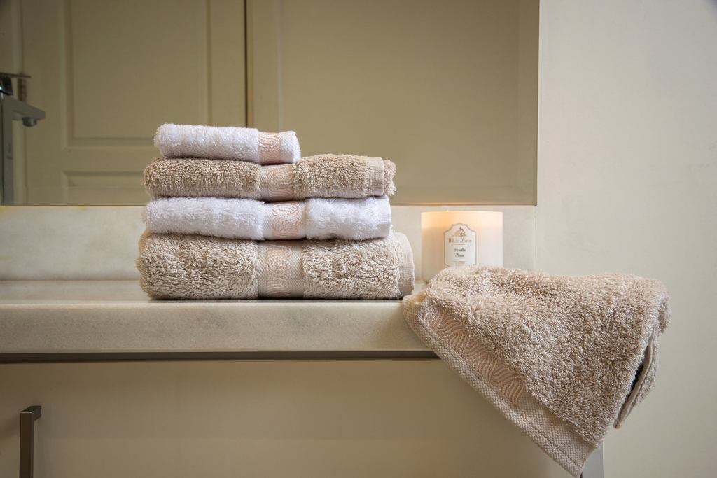 Soft Egyptian cotton towels